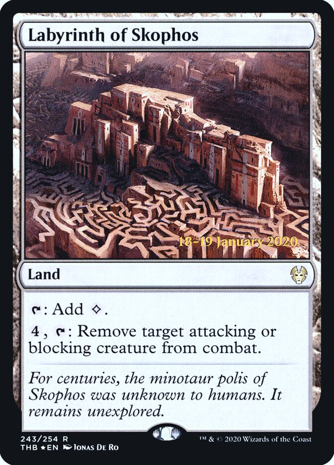 Labyrinth of Skophos card front