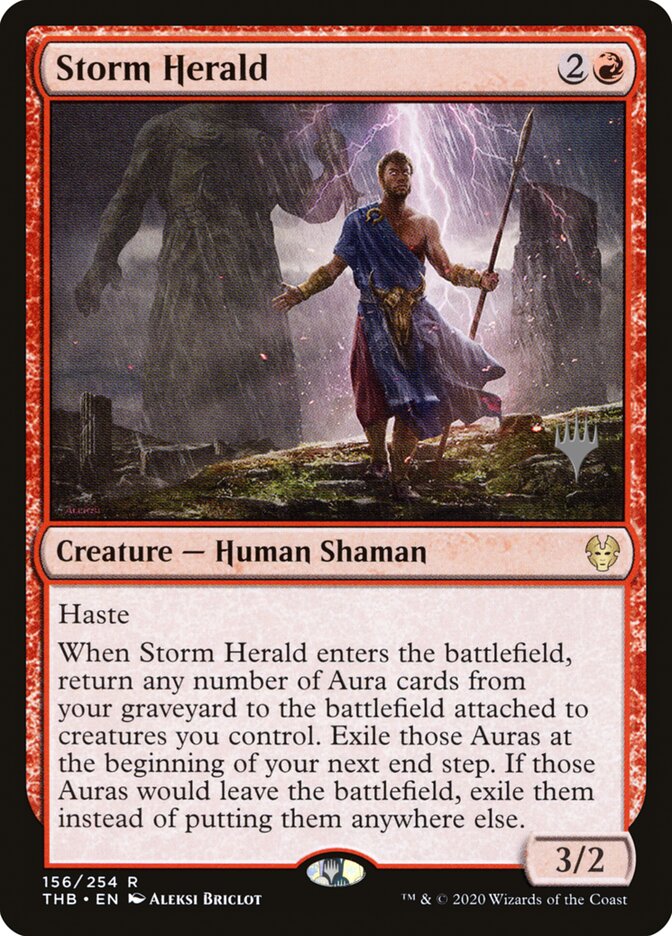 Storm Herald card front