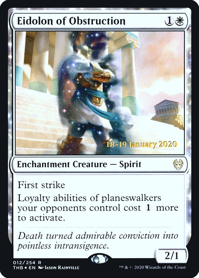 Eidolon of Obstruction card front