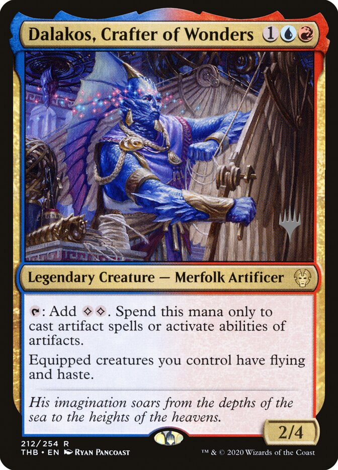 Dalakos, Crafter of Wonders card front