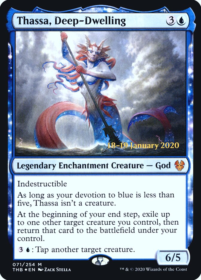 Thassa, Deep-Dwelling card front