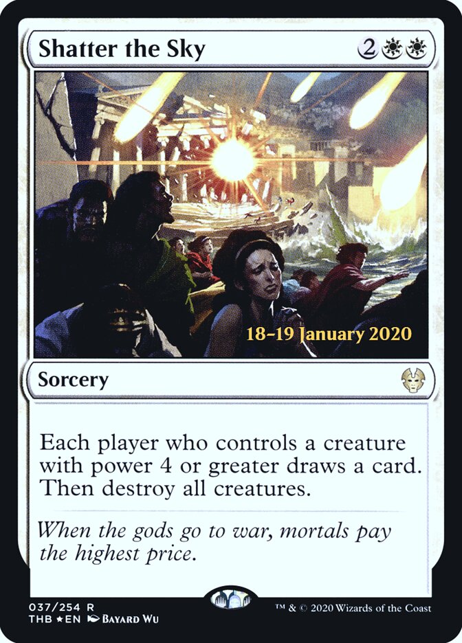 Shatter the Sky card front