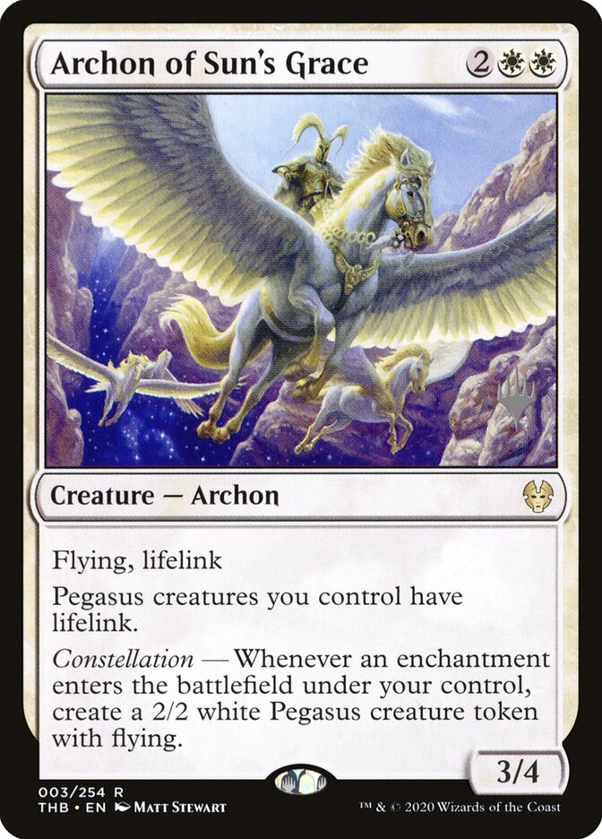 Archon of Sun's Grace card front