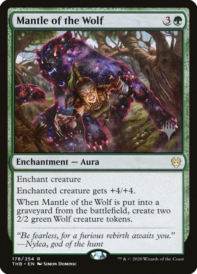 Mantle of the Wolf card front