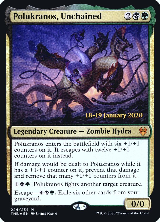Polukranos, Unchained card front