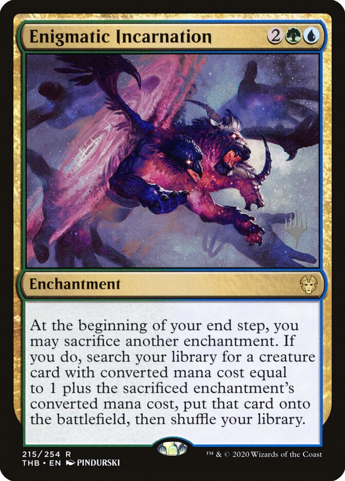 Enigmatic Incarnation card front