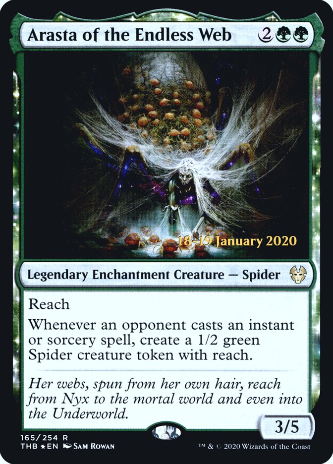 Arasta of the Endless Web card front