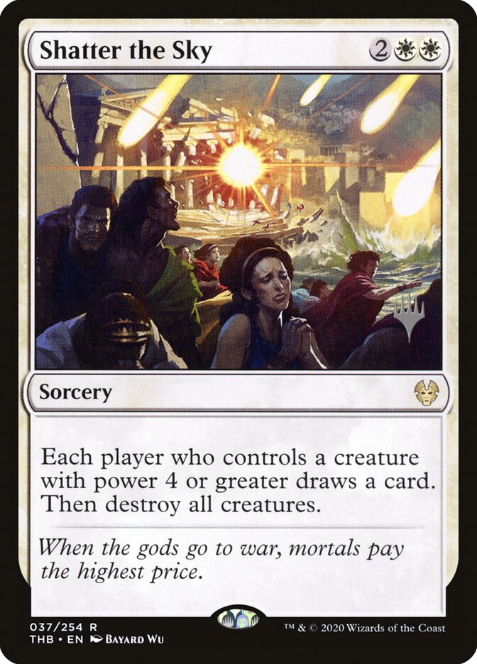 Shatter the Sky card front
