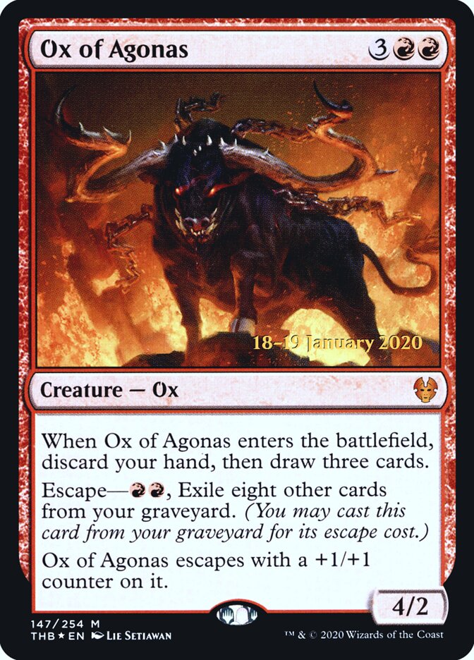 Ox of Agonas card front