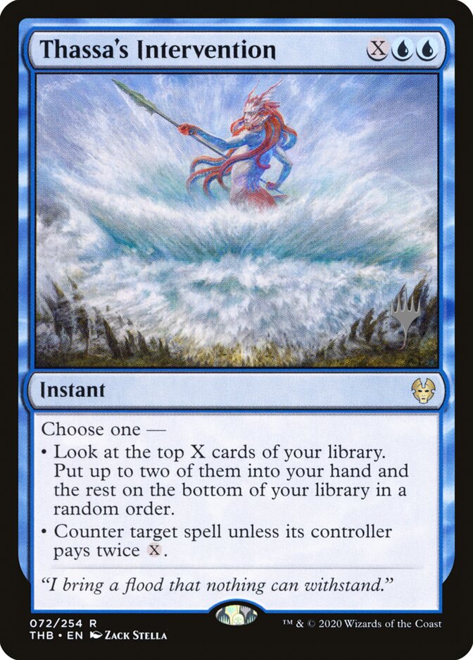 Thassa's Intervention card front