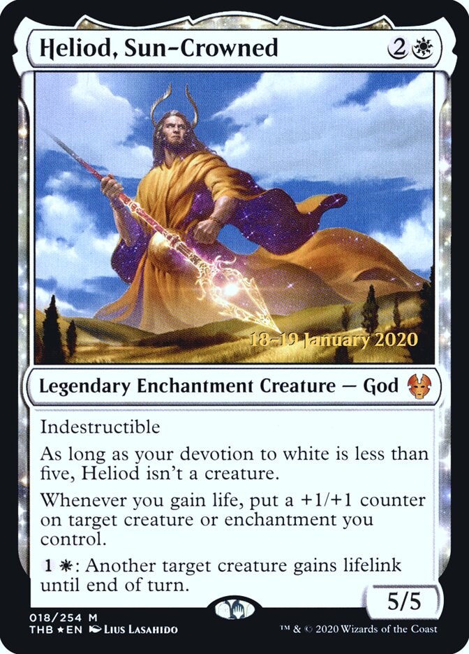 Heliod, Sun-Crowned card front