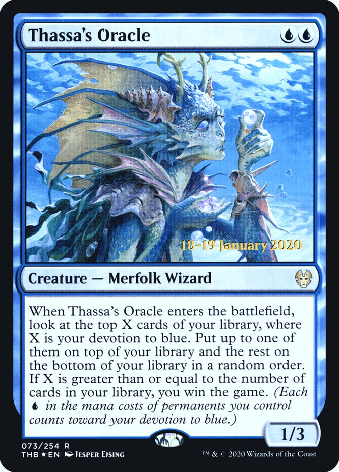 Thassa's Oracle card front