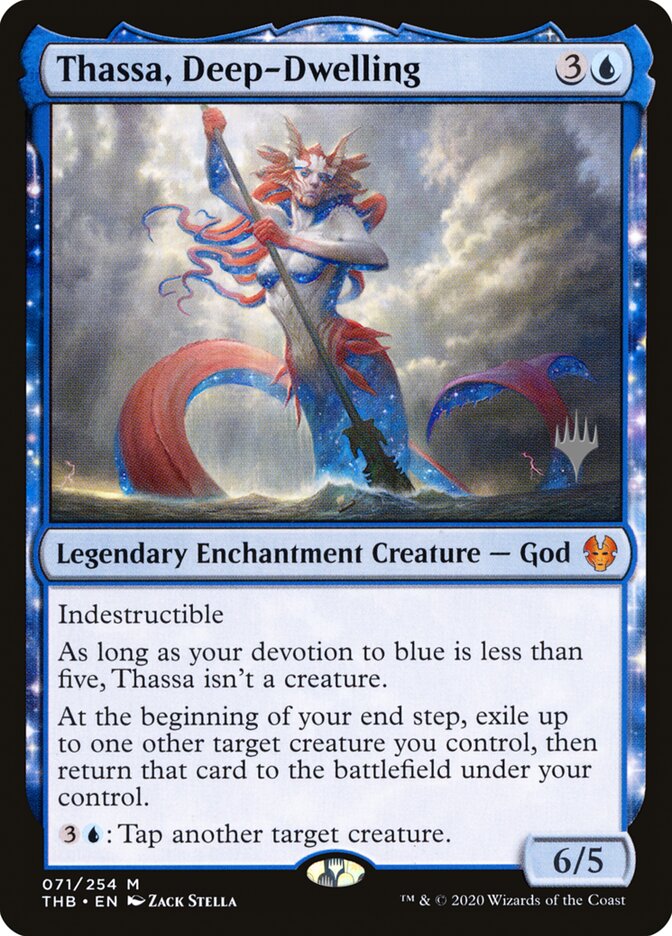 Thassa, Deep-Dwelling card front