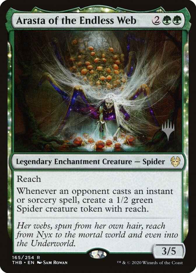 Arasta of the Endless Web card front