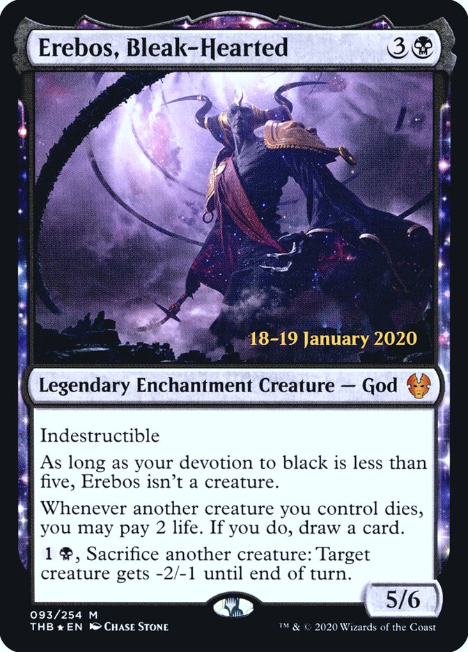 Erebos, Bleak-Hearted card front