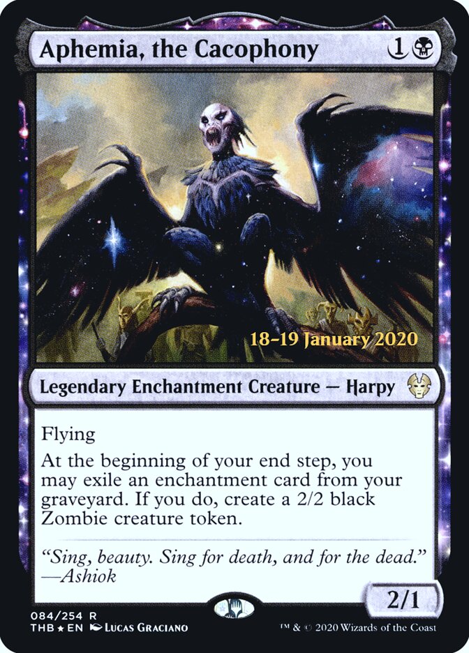 Aphemia, the Cacophony card front