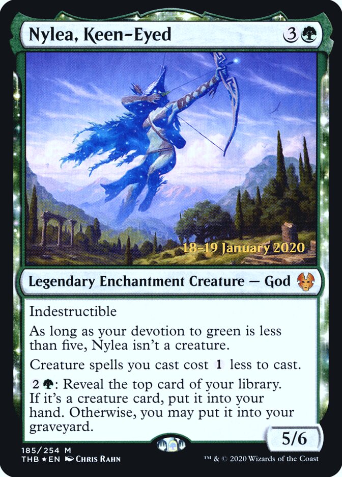 Nylea, Keen-Eyed card front