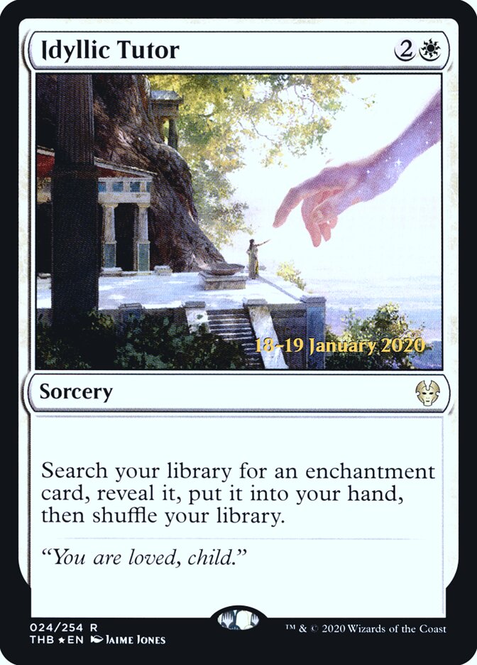 Idyllic Tutor card front