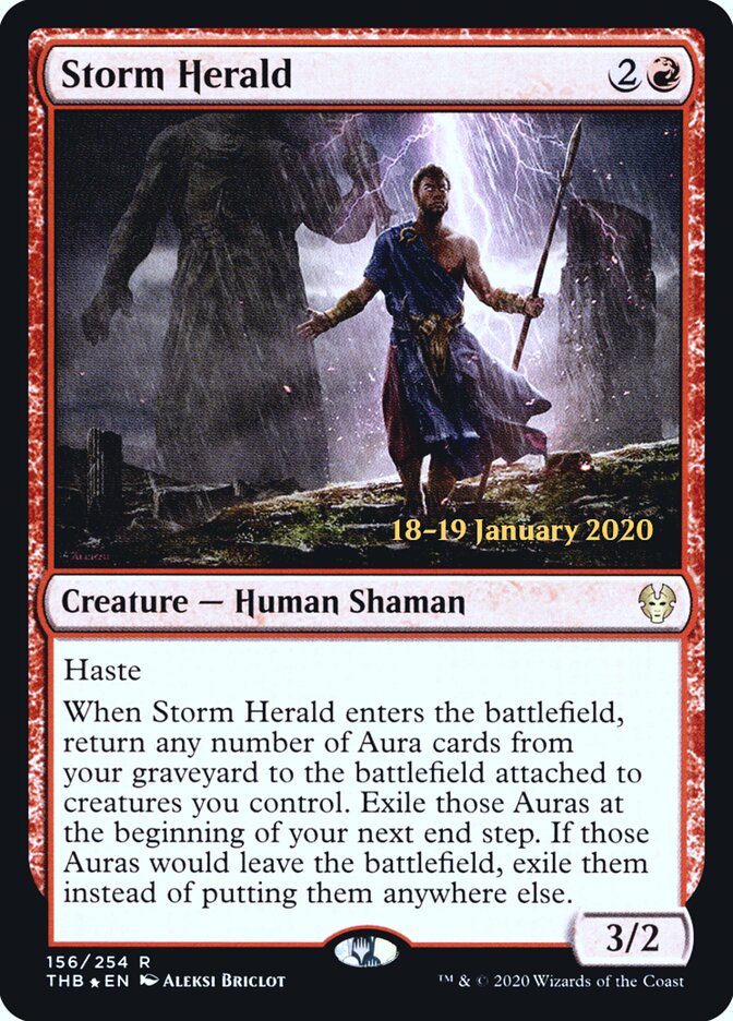 Storm Herald card front