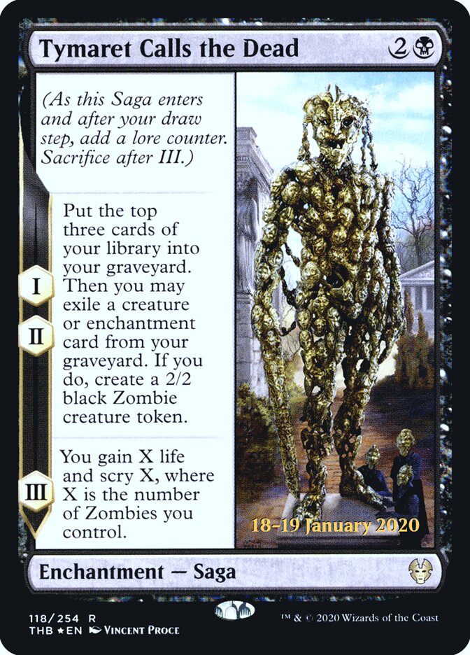 Tymaret Calls the Dead card front
