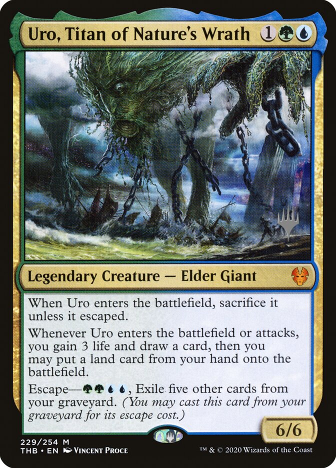 Uro, Titan of Nature's Wrath card front