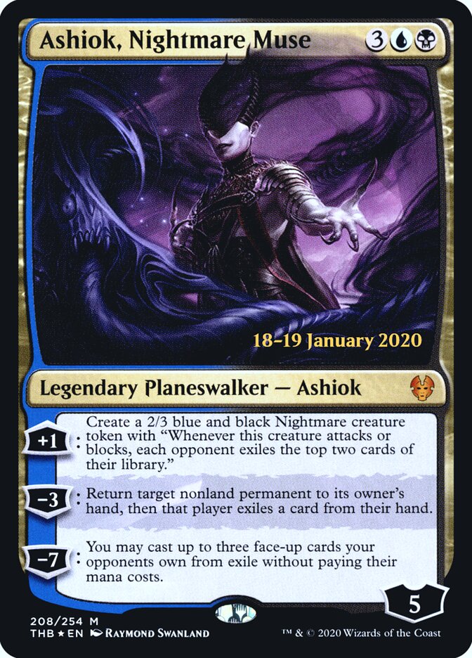 Ashiok, Nightmare Muse card front
