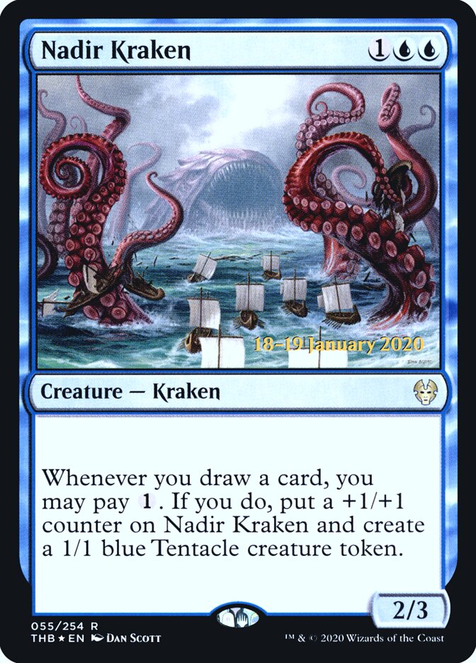 Nadir Kraken card front