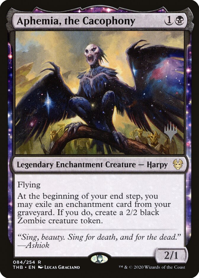 Aphemia, the Cacophony card front