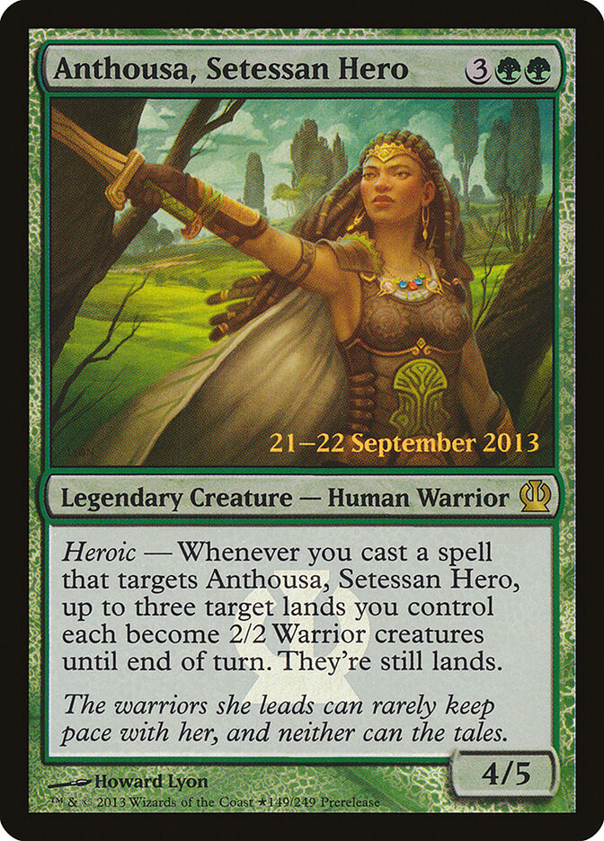 Anthousa, Setessan Hero card front