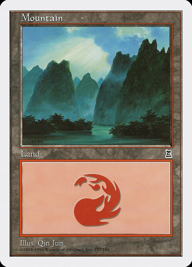 Mountain card front