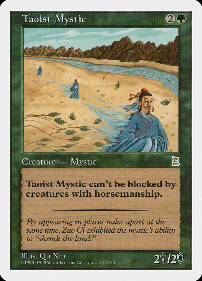 Taoist Mystic card front
