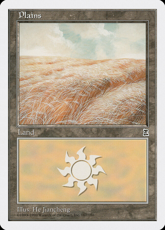 Plains card front