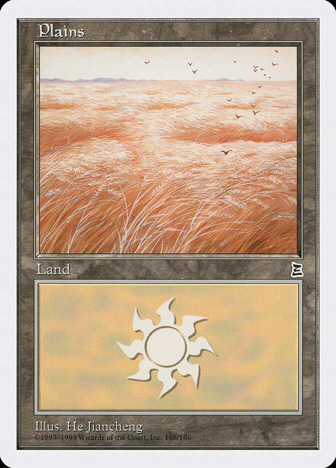 Plains card front