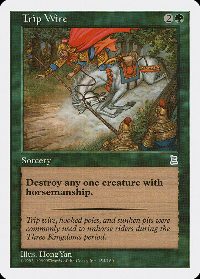 Trip Wire card front