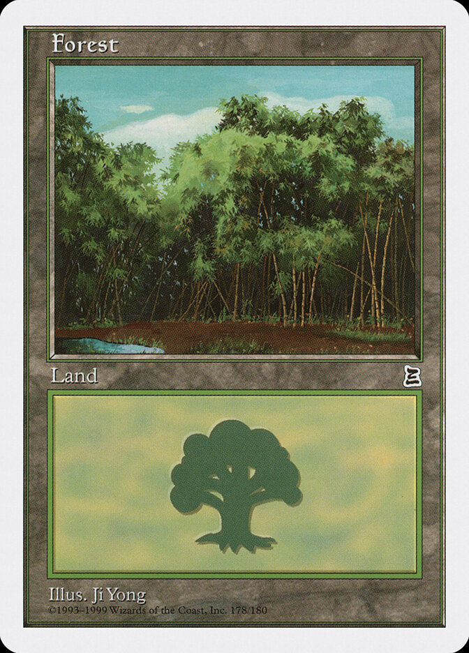 Forest card front