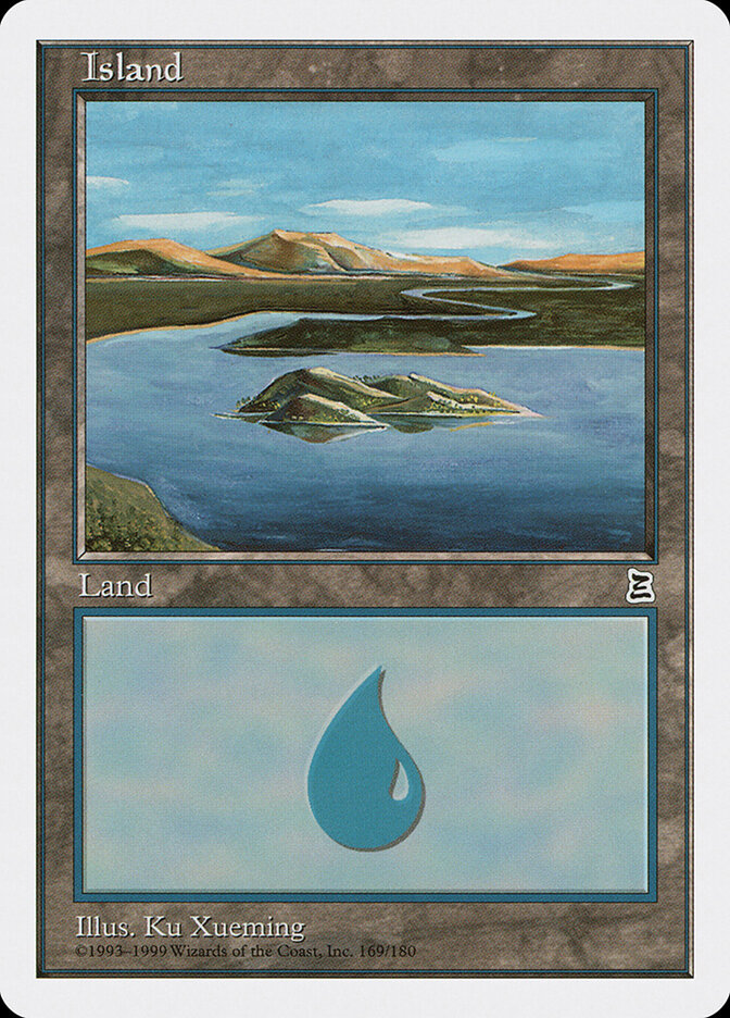Island card front