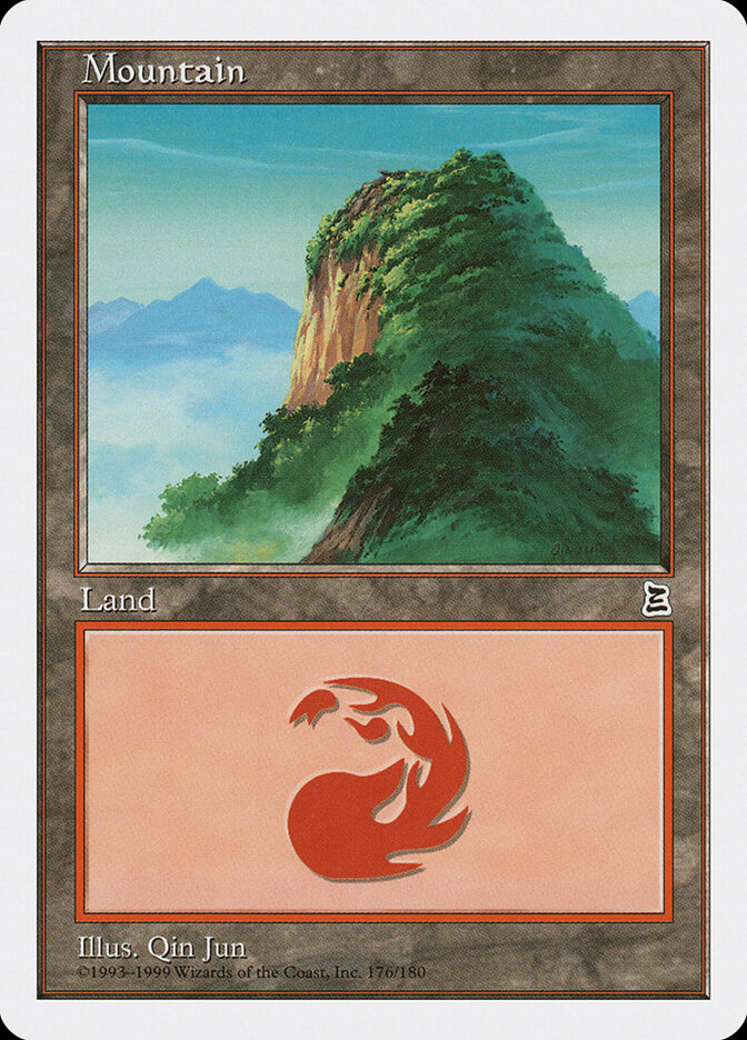 Mountain card front