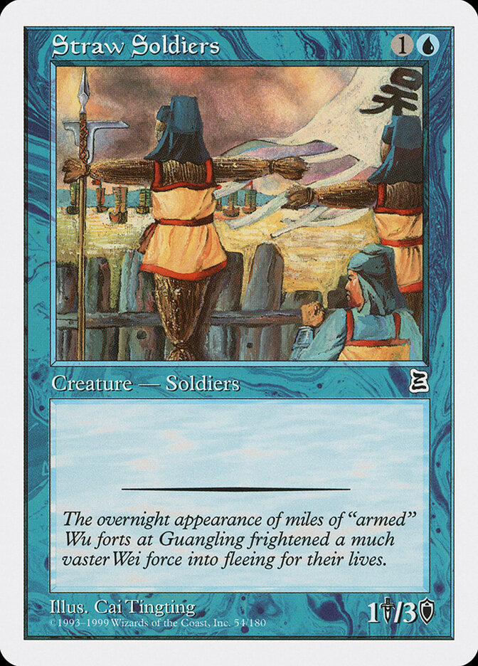 Straw Soldiers card front