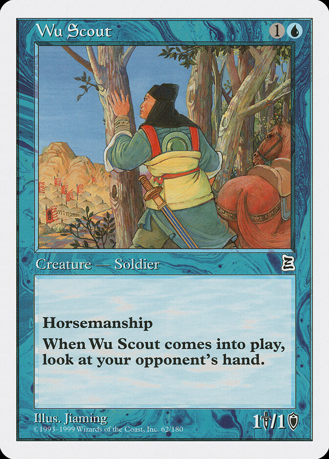 Wu Scout card front