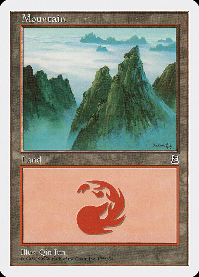 Mountain card front