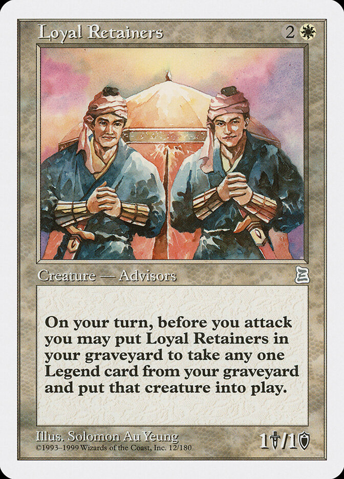 Loyal Retainers card front