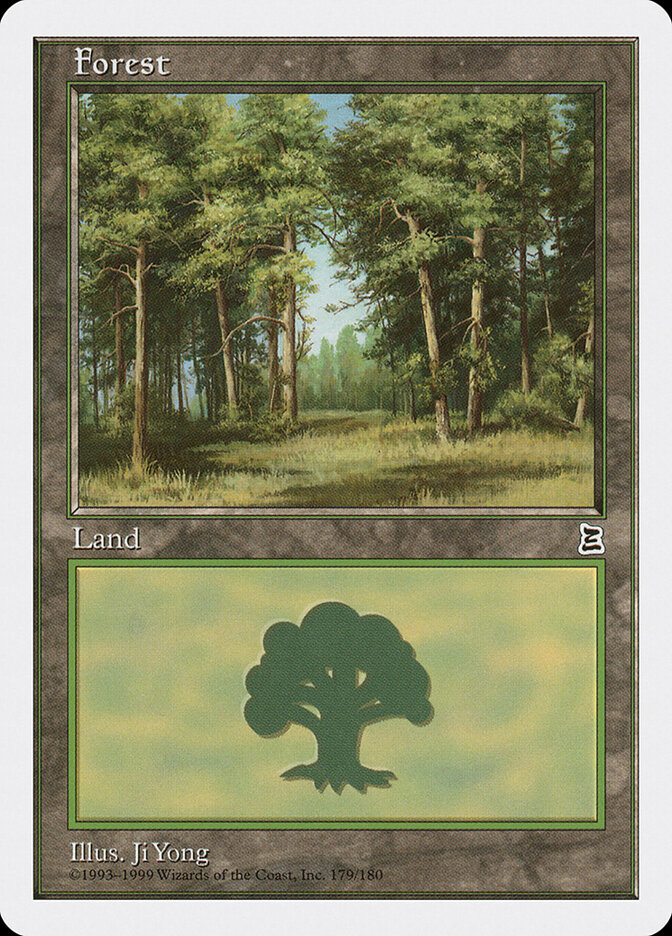 Forest card front
