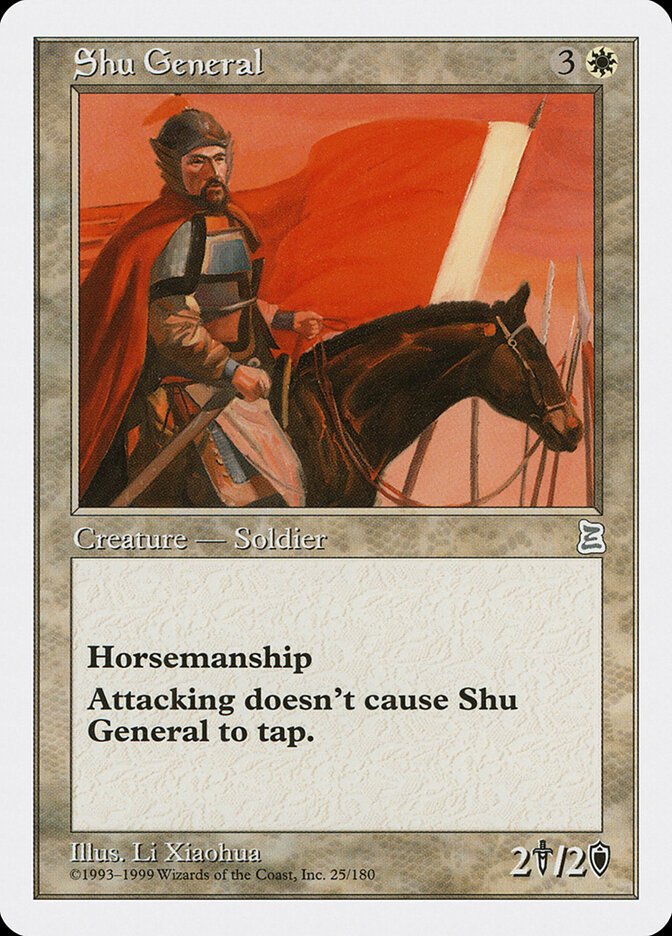 Shu General card front