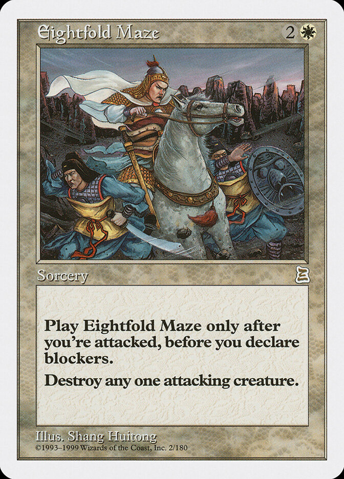 Eightfold Maze card front