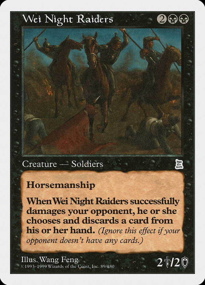Wei Night Raiders card front