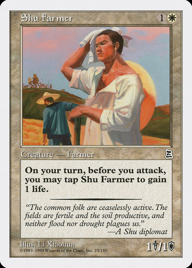 Shu Farmer card front