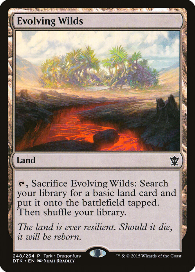 Evolving Wilds card front