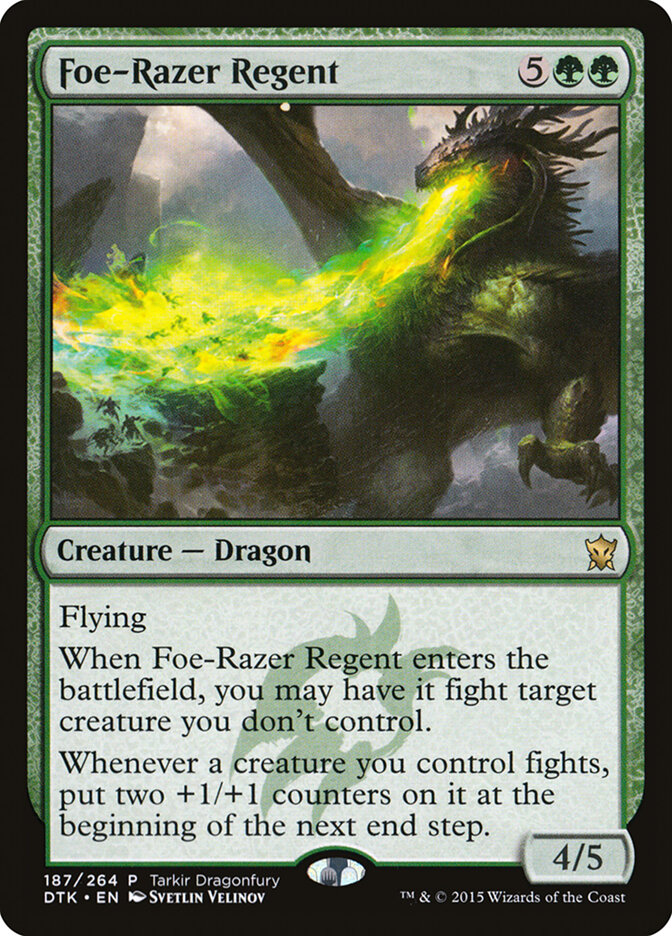 Foe-Razer Regent card front
