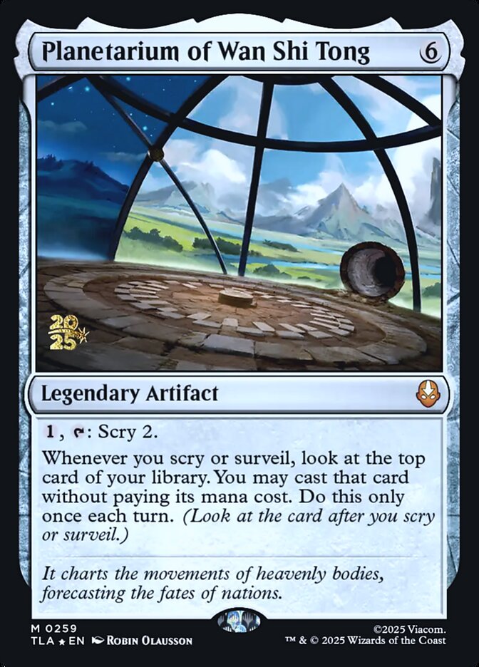 Planetarium of Wan Shi Tong card front