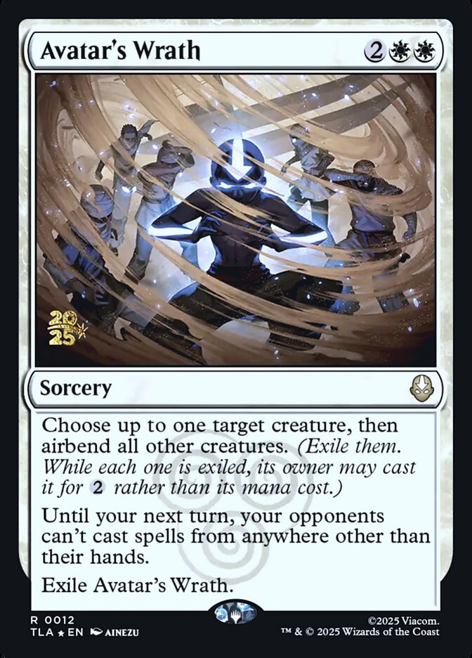 Avatar's Wrath card front